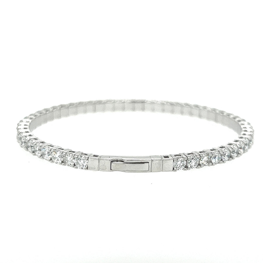 Diamonds Flexible Bracelet 2.39Ct