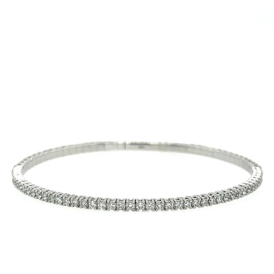 Diamonds Flexible Bracelet 2.30Ct