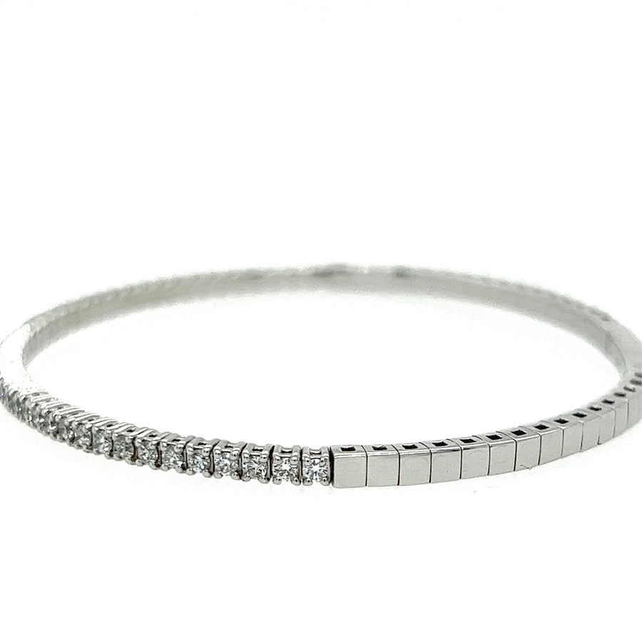 Diamonds Flexible Bracelet 2.30Ct