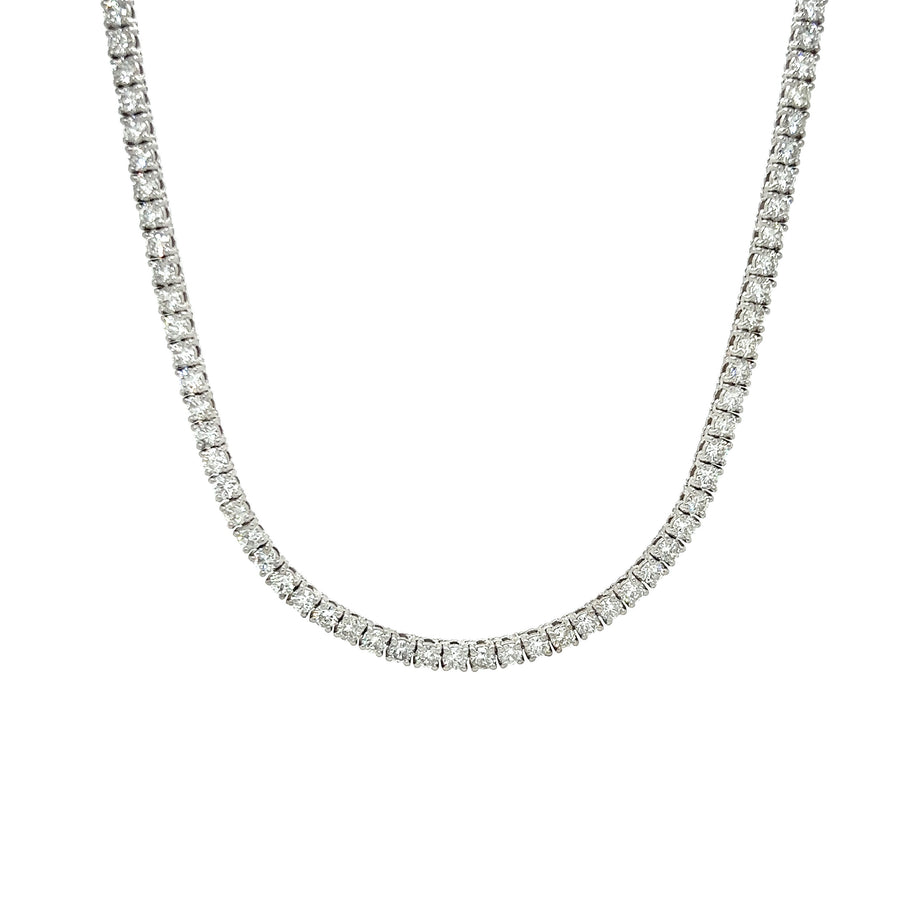 Diamond Tennis Necklace 11.66Ct