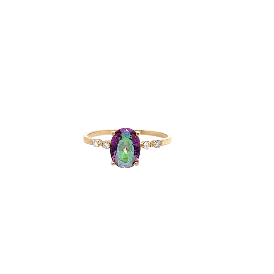 Birthstone Gold Ring(June)