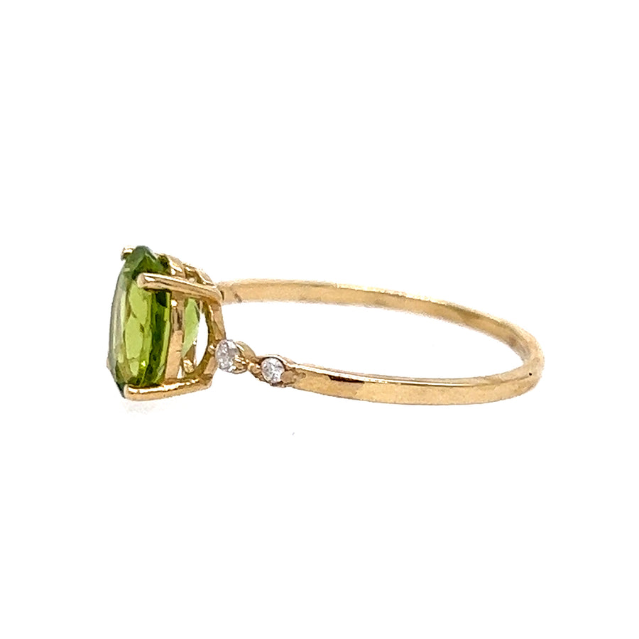 Birthstone Gold Ring(August )