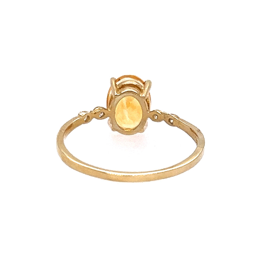 Birthstone Gold Ring(November)