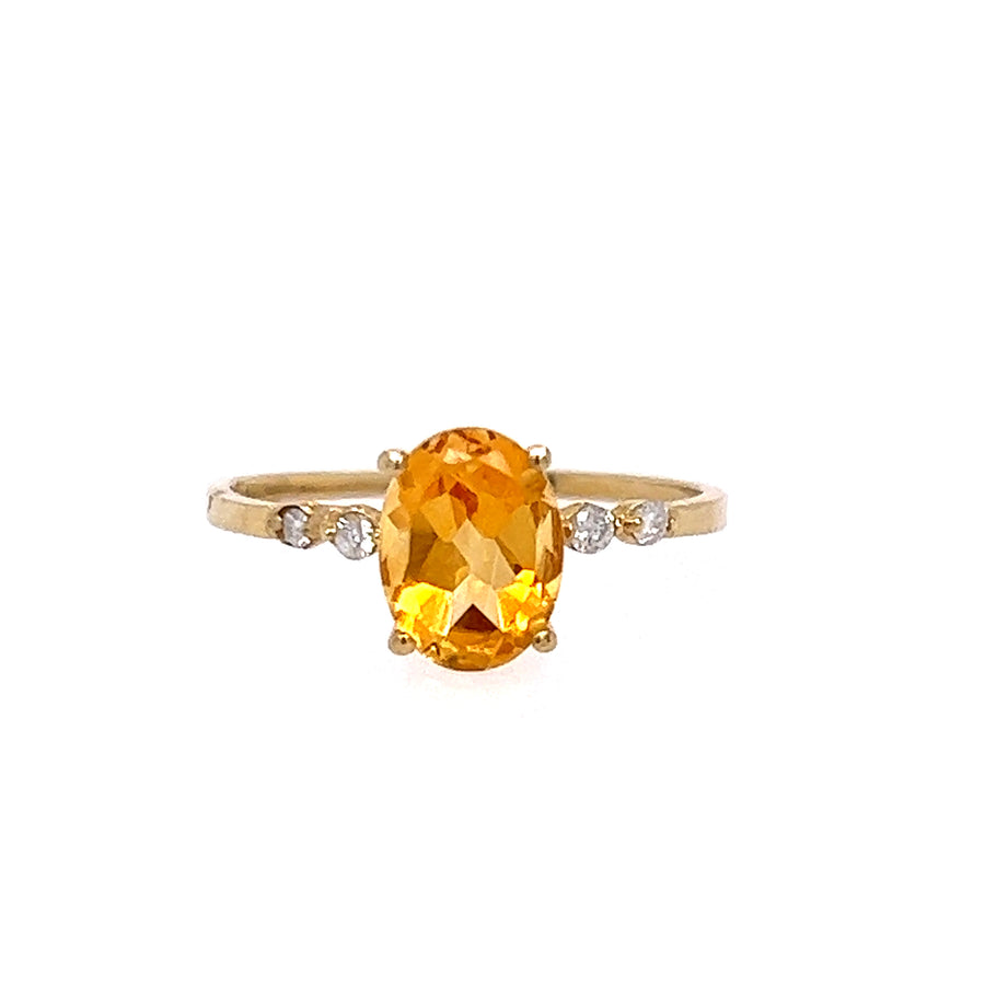 Birthstone Gold Ring(November)