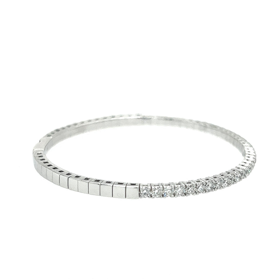 Diamonds Flexible Bracelet 7.80Ct