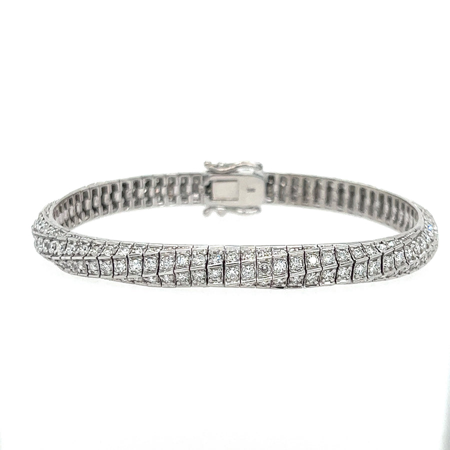 Diamond Tennis Bracelet 5.52Ct.