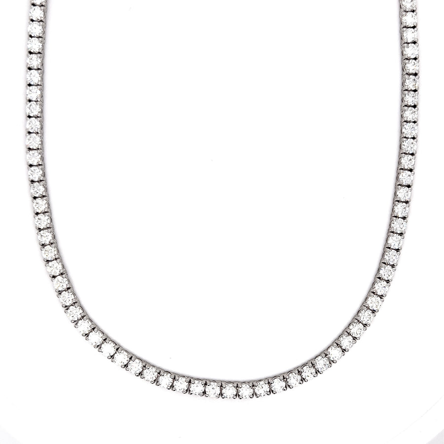 Diamond Tennis Necklace 17.03Ct