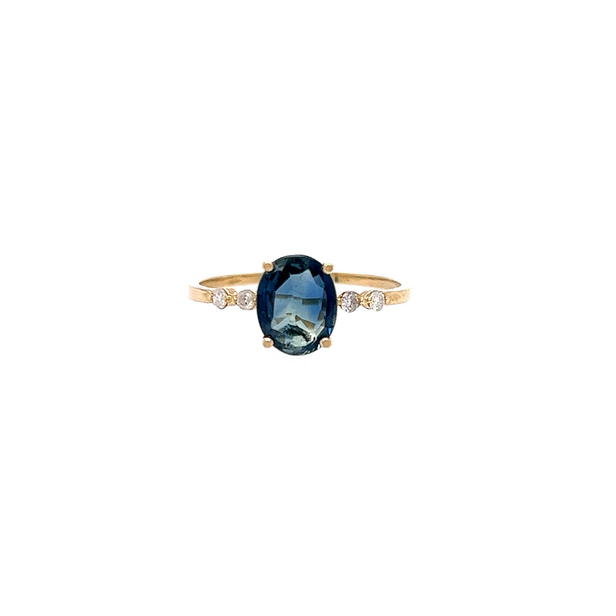 Birthstone Gold Ring(September )