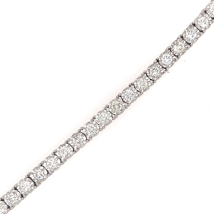 Diamond Tennis Bracelet 3.57Ct.