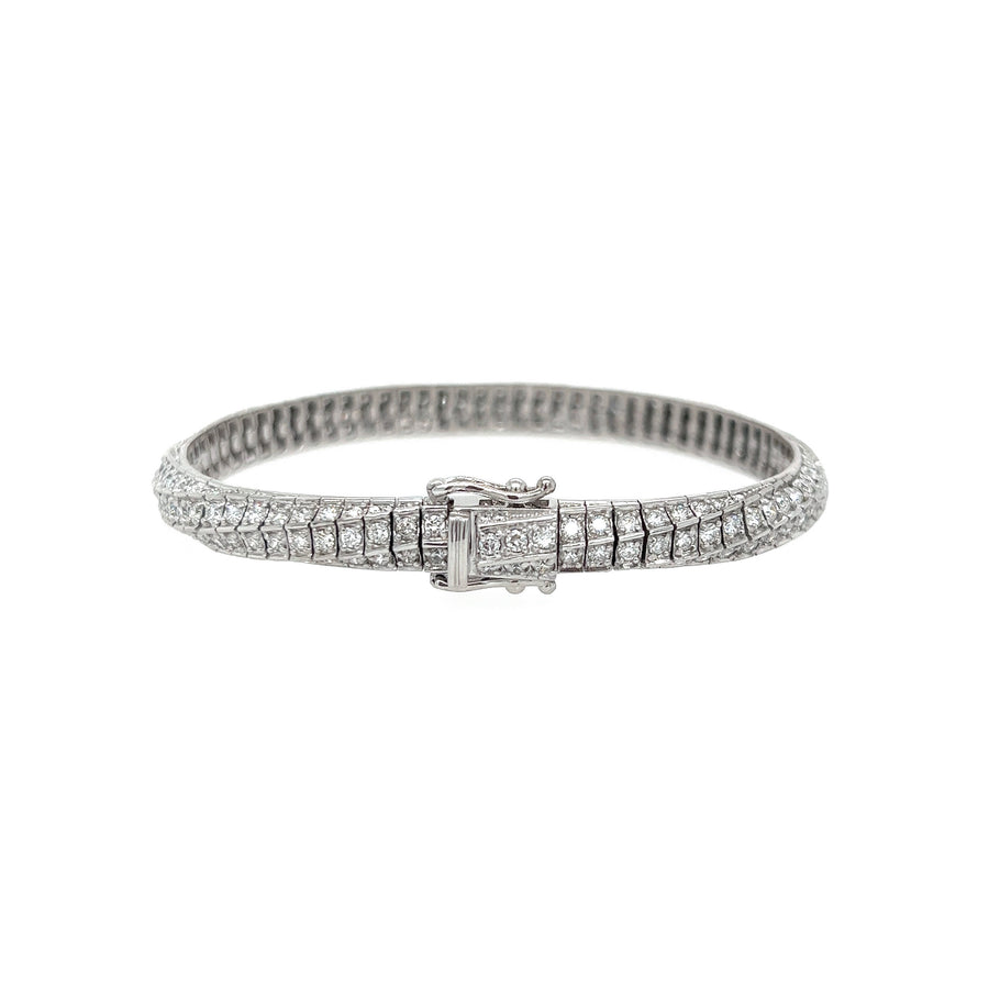 Diamond Tennis Bracelet 5.52Ct.