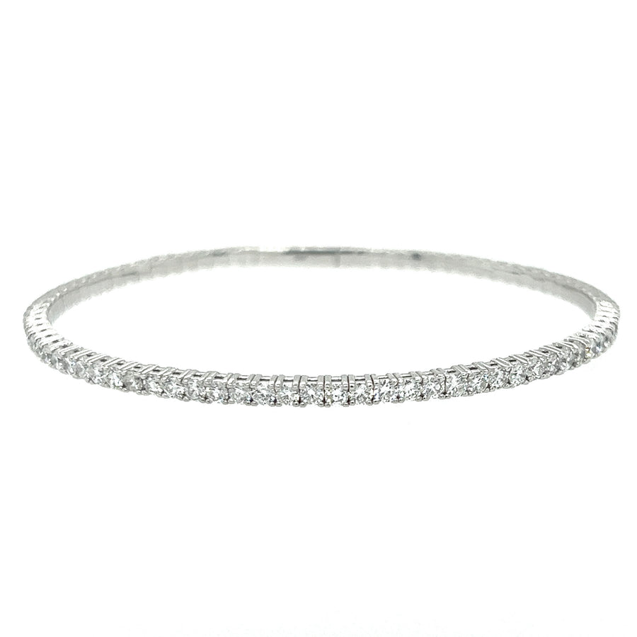 Diamonds Flexible Bracelet 3.09Ct