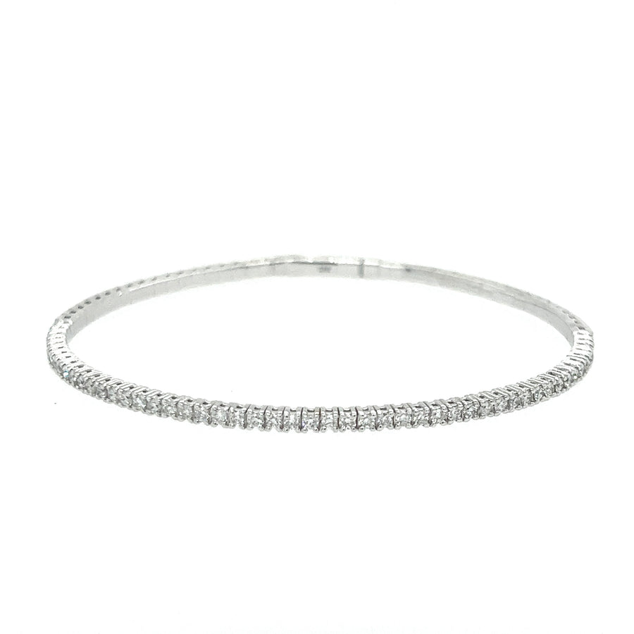 Diamonds Flexible Bracelet 0.90Ct