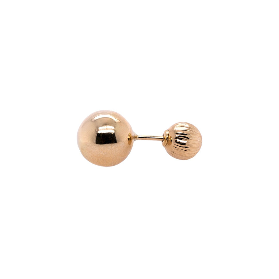 Plain Gold earrings