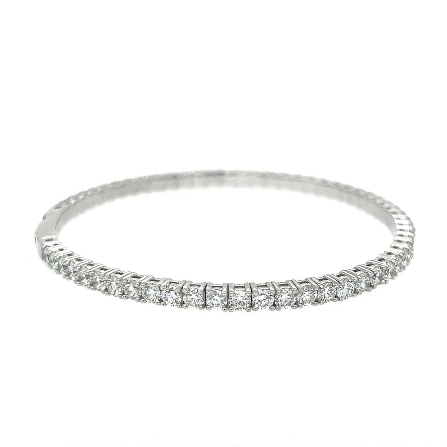 Diamonds Flexible Bracelet 5.10Ct