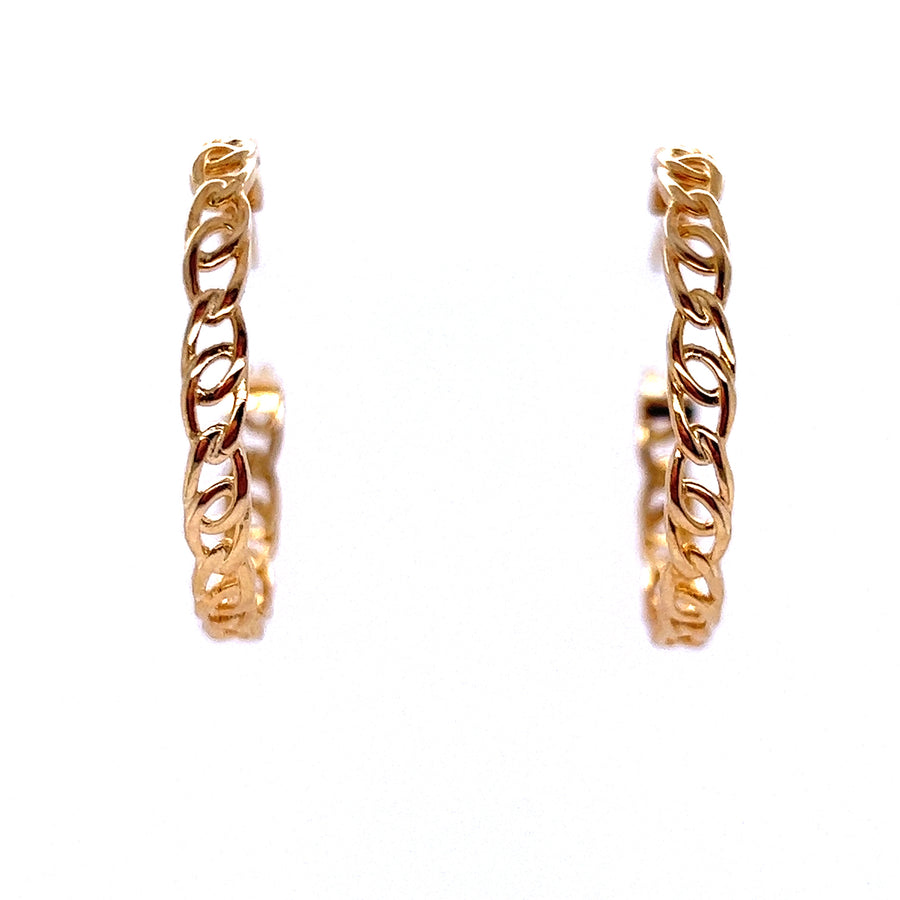 Plain Gold earrings