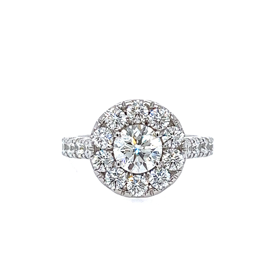 Diamond engagement ring