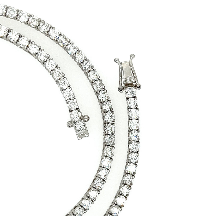 Diamond Tennis Necklace 11.66Ct