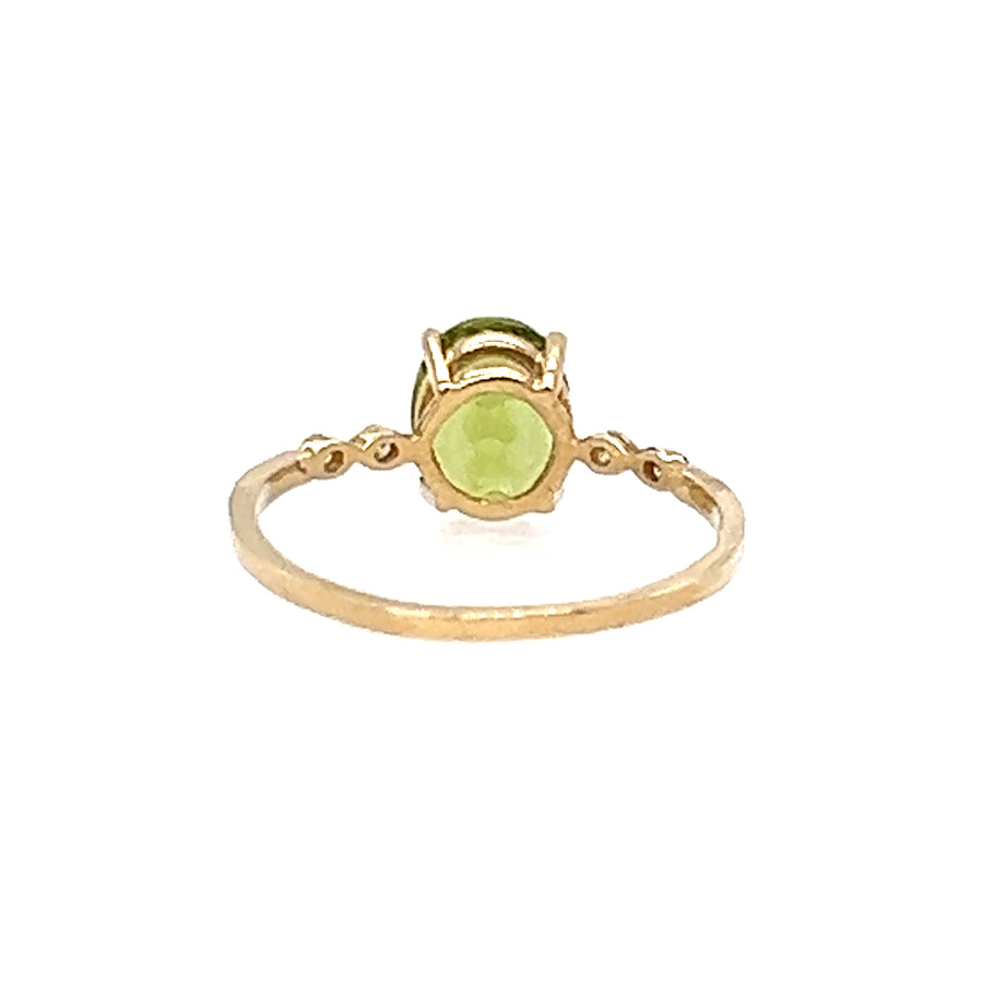 Birthstone Gold Ring(August )