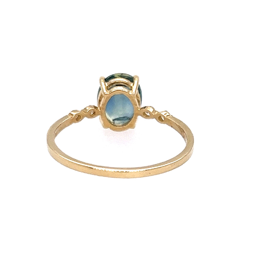 Birthstone Gold Ring(September )