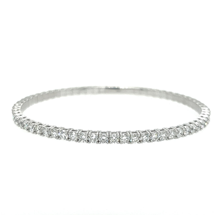 Diamonds Flexible Bracelet 5.10Ct