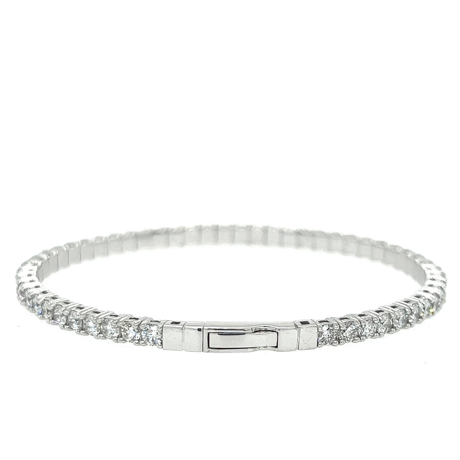 Diamonds Flexible Bracelet 5.00Ct