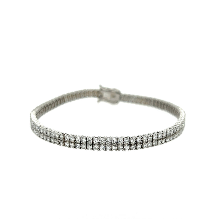 Diamond Tennis Bracelet 3.62Ct.