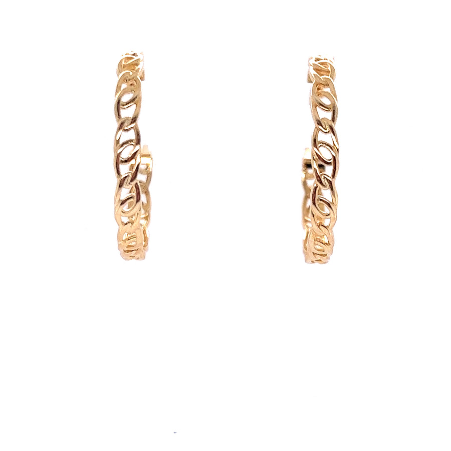 Plain Gold earrings