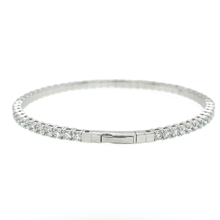 Diamonds Flexible Bracelet 5.10Ct