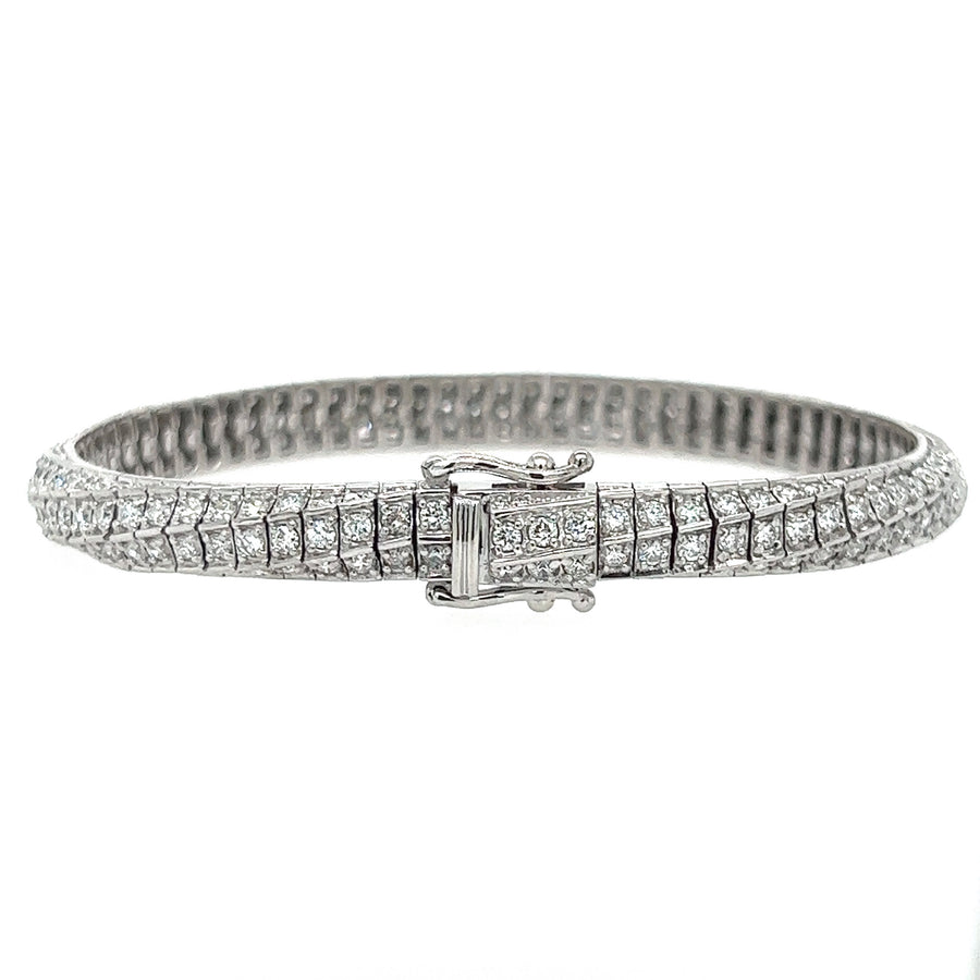 Diamond Tennis Bracelet 5.52Ct.