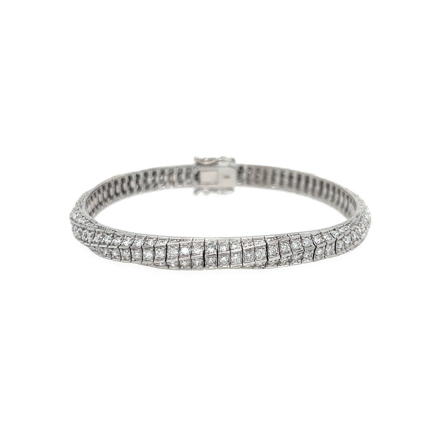 Diamond Tennis Bracelet 5.52Ct.