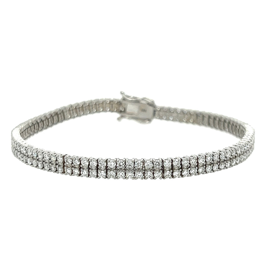 Diamond Tennis Bracelet 3.62Ct.