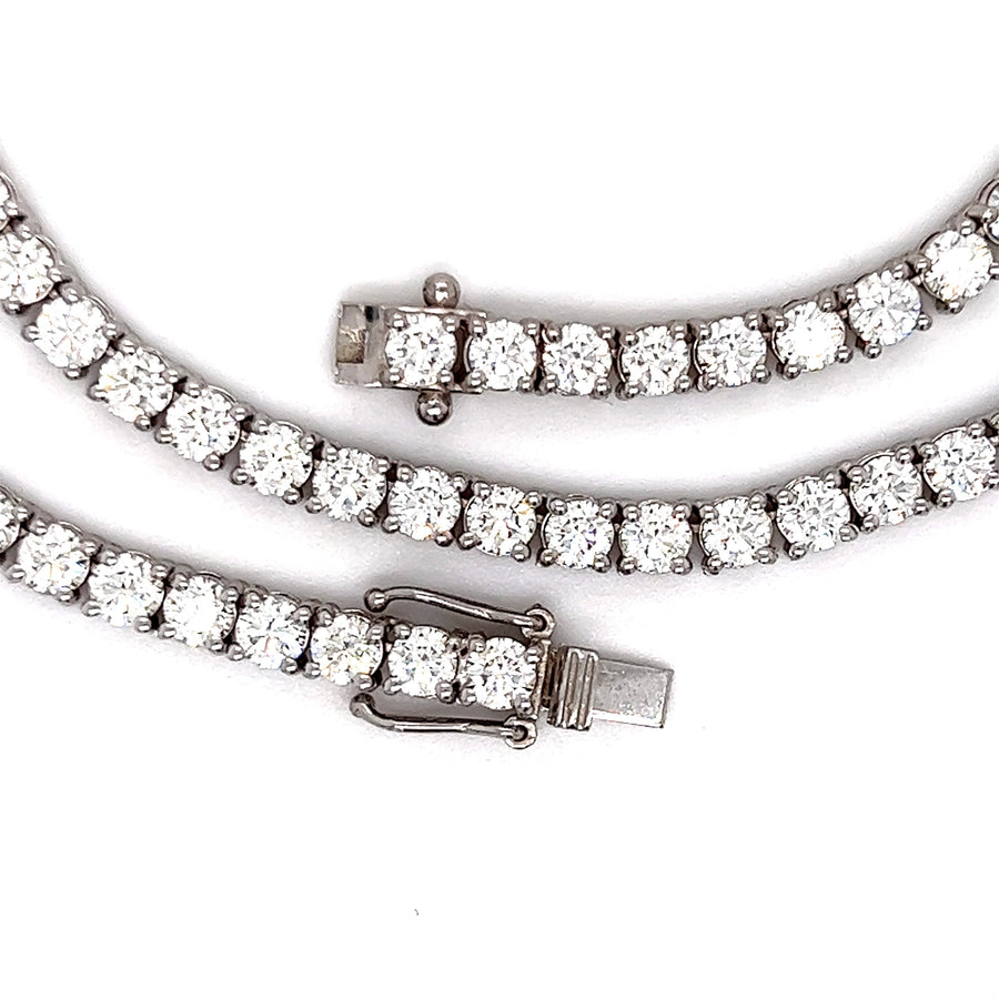 Diamond Tennis Necklace 17.03Ct