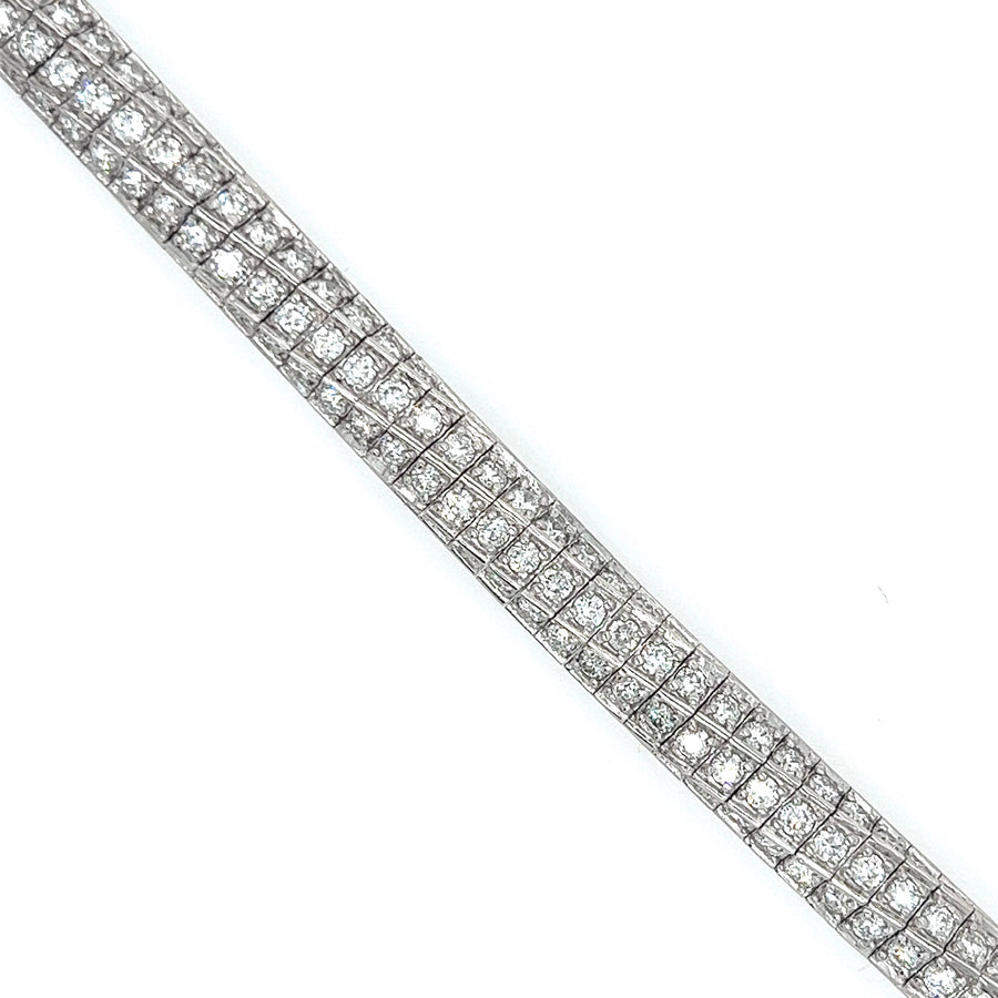 Diamond Tennis Bracelet 5.52Ct.