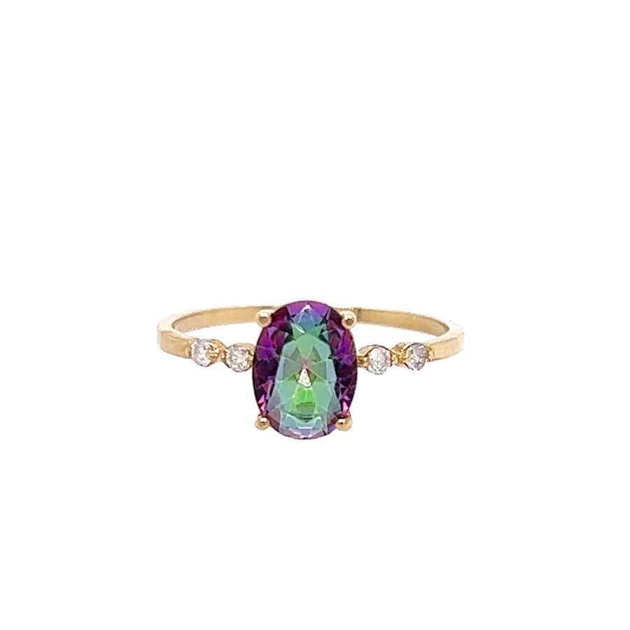 Birthstone Gold Ring(June)