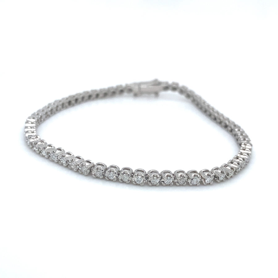 Diamond Tennis Bracelet 1.40Ct