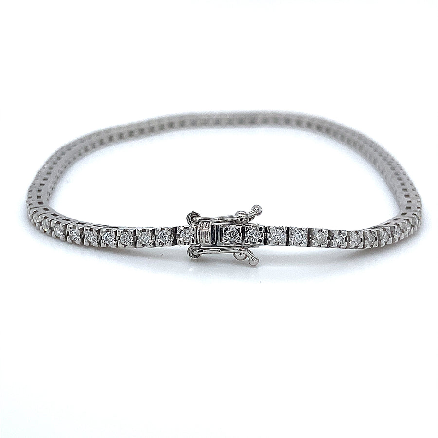 Diamond Tennis Bracelet 1.41Ct.