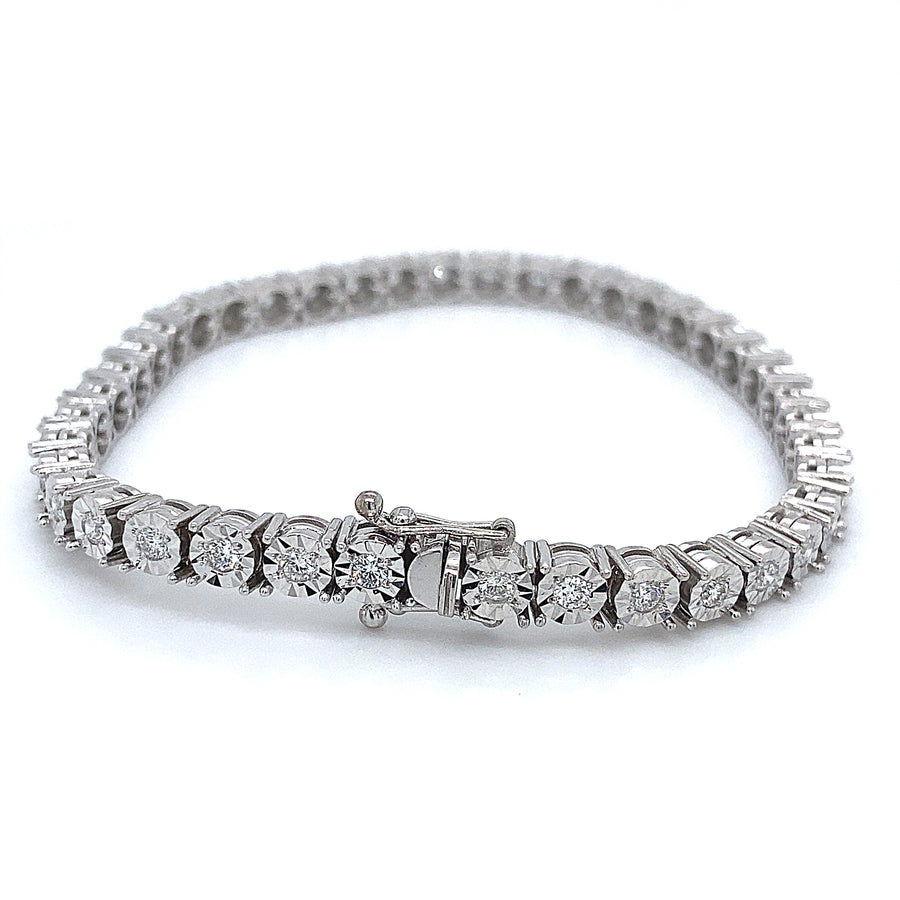 Diamond Tennis Bracelet 1.54Ct.