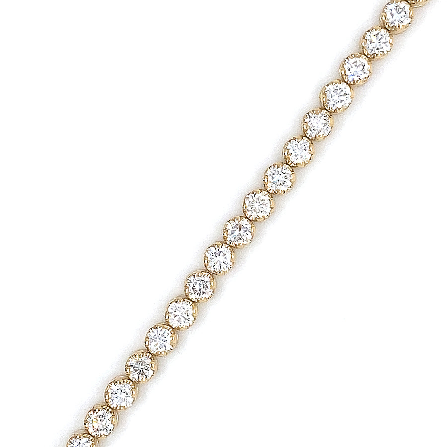 Diamond Tennis Bracelet 5.80Ct.