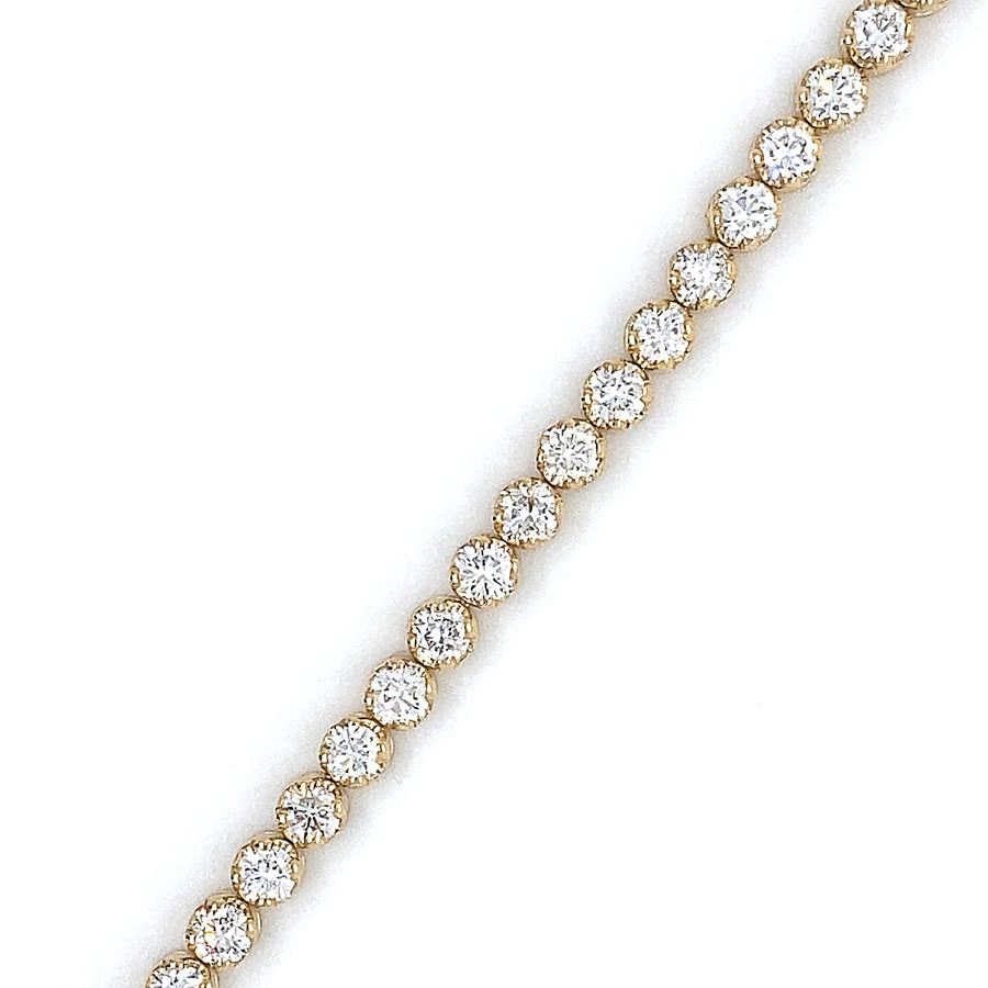 Diamond Tennis Bracelet 5.80Ct.