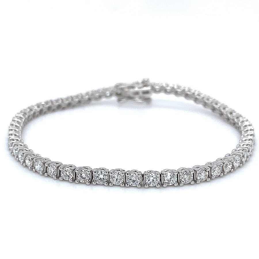 Diamond Tennis Bracelet 4.08Ct.