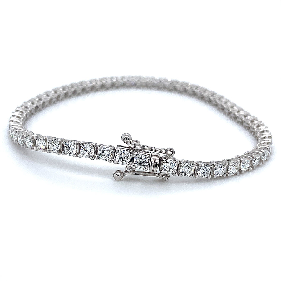 Diamond Tennis Bracelet 4.08Ct.