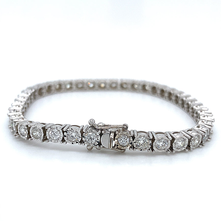 Diamond Tennis Bracelet 3.68Ct.