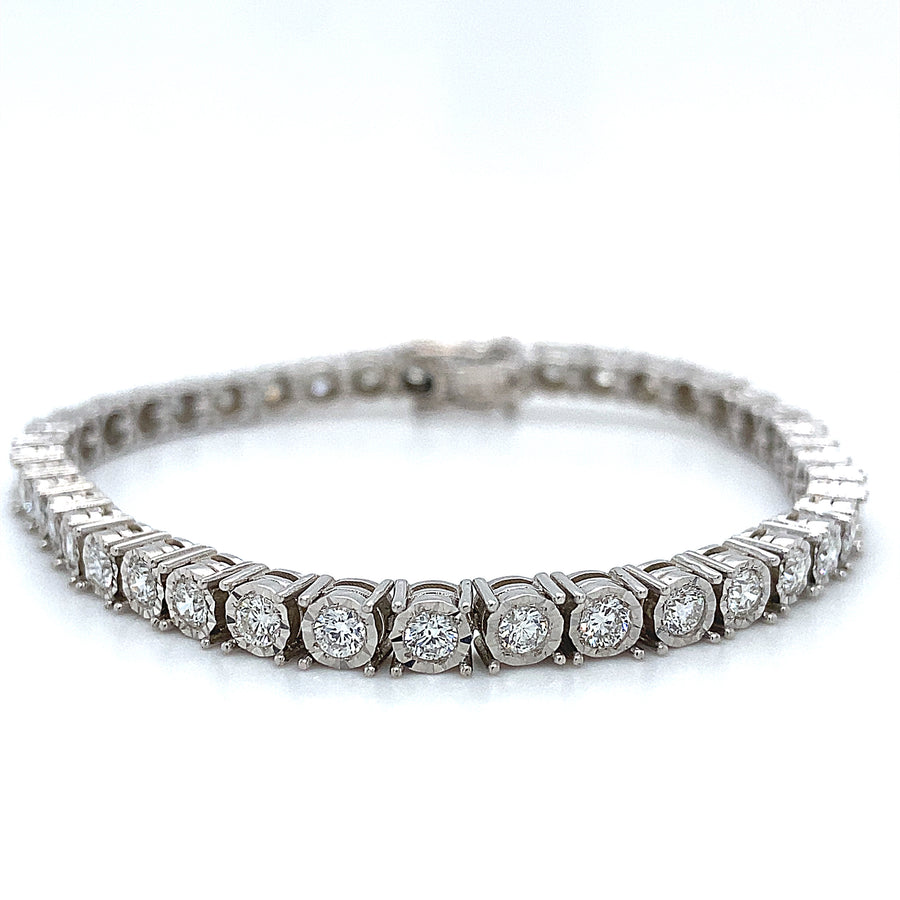 Diamond Tennis Bracelet 3.68Ct.