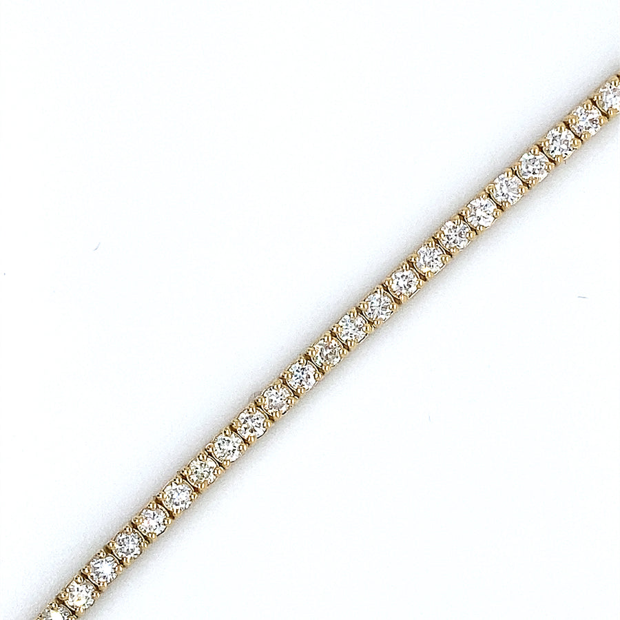 Diamond Tennis Bracelet 3.42Ct