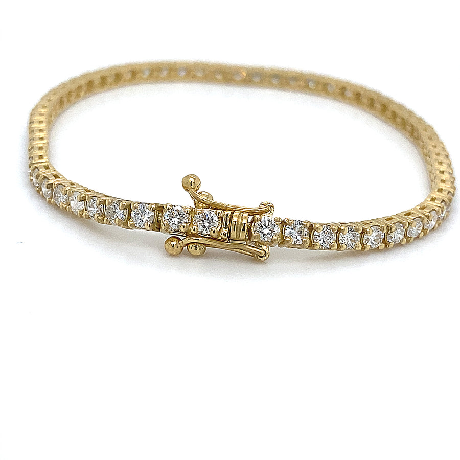 Diamond Tennis Bracelet 3.42Ct