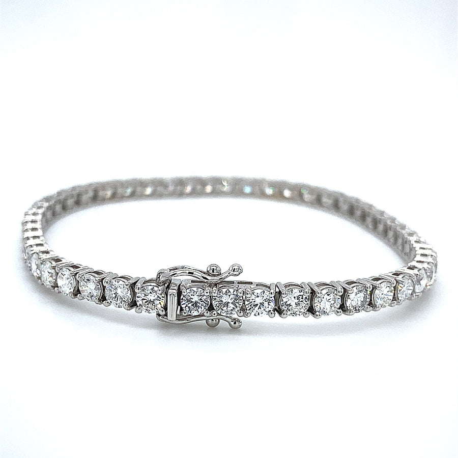 Diamond Tennis Bracelet 6.40Ct.