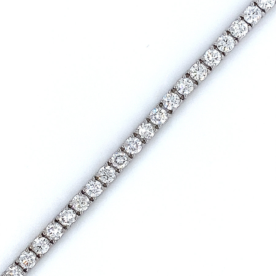 Diamond Tennis Bracelet 6.40Ct.