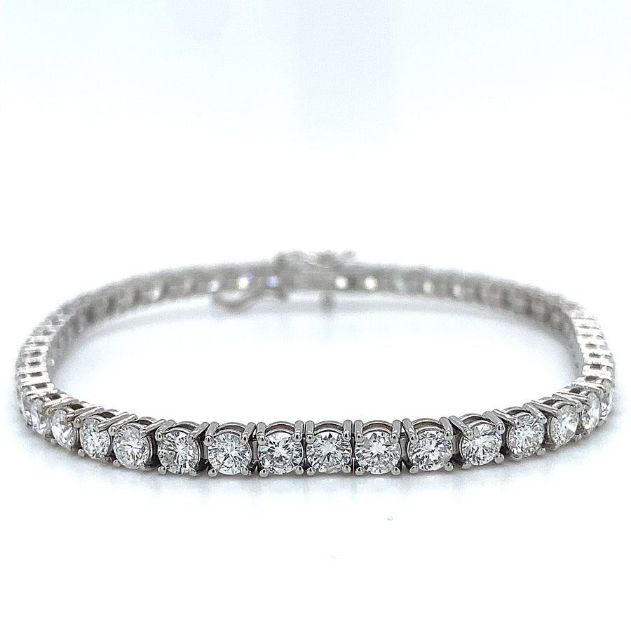 Diamond Tennis Bracelet 6.40Ct.