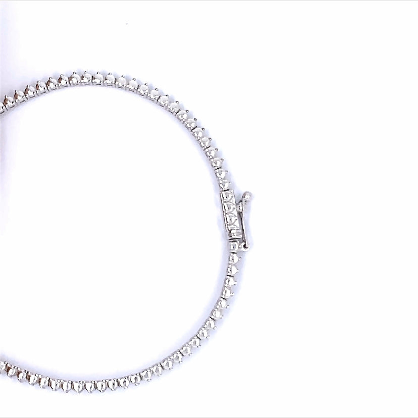 Diamond Tennis Necklace Graduating 7.40Ct.