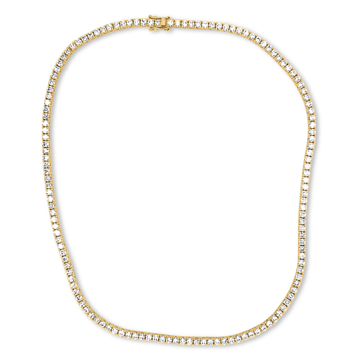 Diamond Tennis Necklace  9.90Ct